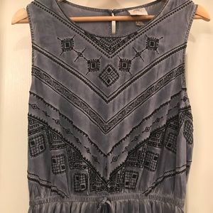 Knox Rose Target chambray midi dress.